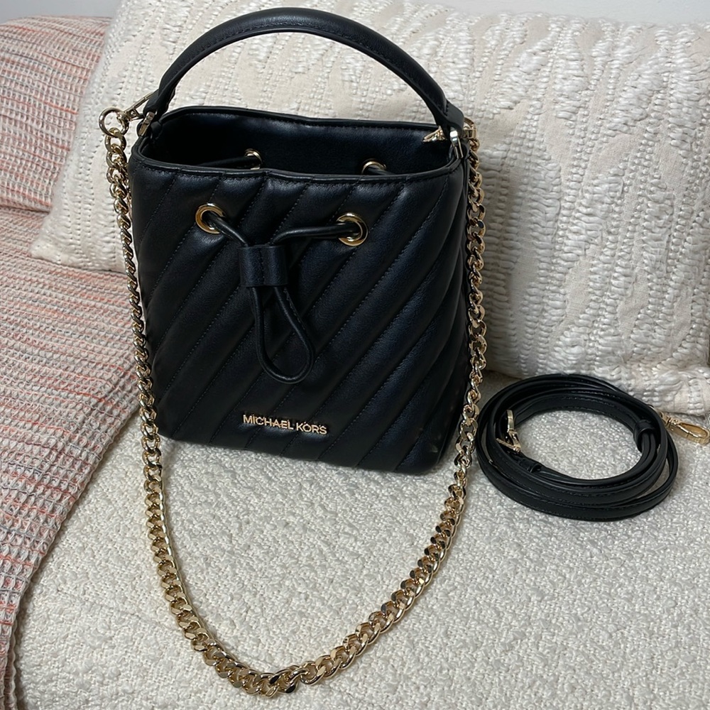 Michael Kors mini bucket bag